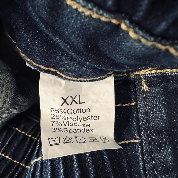 NWT Jeans Wear High Rise Boot Cut Flare Denim Pants Indigo W34xL31 Womens Sz XXL - Picture 5 of 9